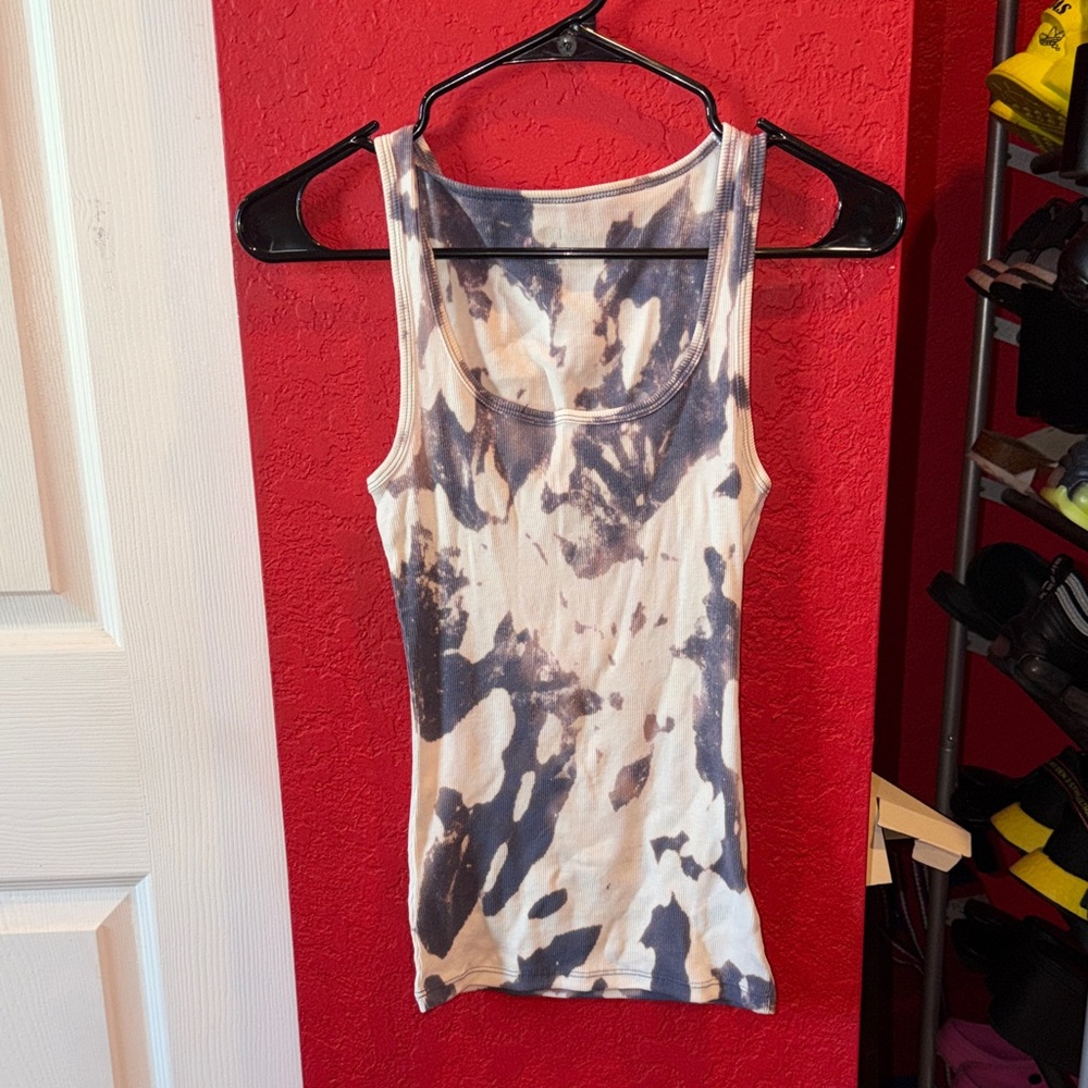 Wild Fable Black and White Tank Top